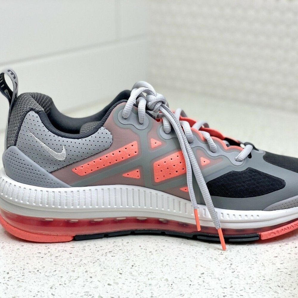 NEW - Nike Air Max Genome Bright Mango/Iron Gray/Light Smoke Gray size 9.5 - Picture 5 of 6